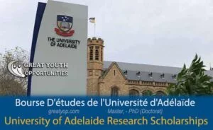 University of Adelaide Research Scholarships