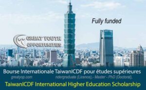 TaiwanICDF International Higher Education Scholarship