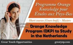 Orange Knowledge Scholarship Program