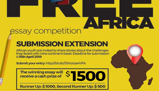 55Voices Visa Free Africa Writing Competition