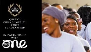 Queen's Commonwealth Trust Scholarship One Young World Summit