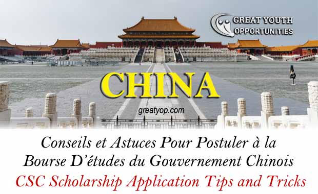 CSC Scholarship Application Tips and Tricks