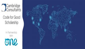 Cambridge Consultants Scholarship for One Young World Summit