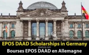 EPOS DAAD Scholarships in Germany