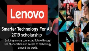 Lenovo Smarter Technology Scholarship