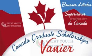 Vanier Canada Graduate Scholarships