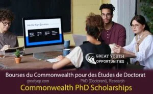 Commonwealth PhD Scholarships for Least Developed Countries