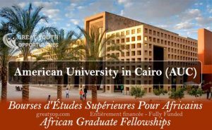 African Graduate Fellowships at the American University in Cairo