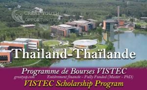 Vidyasirimedhi Institute of Science and Technology Scholarship