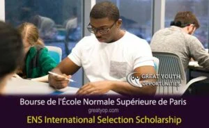 ENS International Selection Scholarship