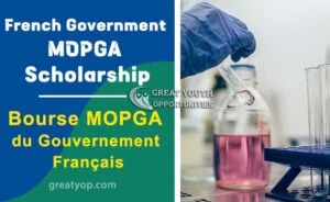 French Government MOPGA Scholarship