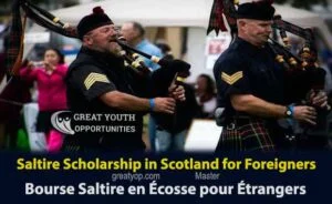 Saltire Scholarship in Scotland