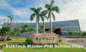 SUSTech Integrated Master-PhD and PhD Scholarships