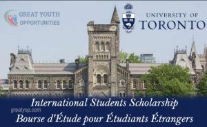 University of Toronto International Students Scholarship