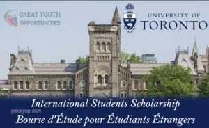 University of Toronto International Students Scholarship