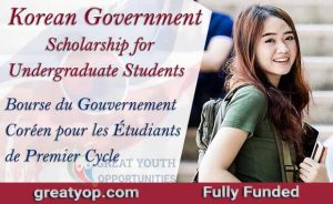Korean Government Scholarship (GKS) for Undergraduate Students