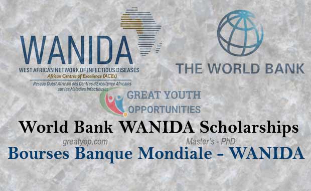 World Bank WANIDA Master and PhD Scholarships