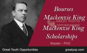 Mackenzie King Scholarships to study in Canada