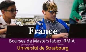 Bourses de Masters labex IRMIA pour Étudier en France