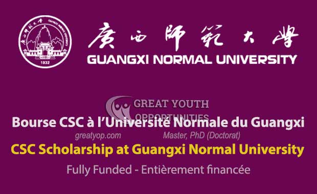 Chinese Government Scholarship at Guangxi Normal University