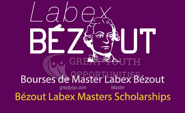 Bézout Labex Master Scholarship