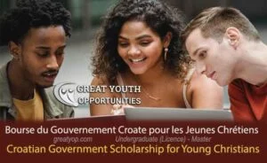 Croatian Government Scholarship for Young Christians