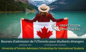 University of Toronto Admission Scholarships for International Students