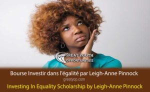 Investing In Equality Scholarship by Leigh-Anne Pinnock