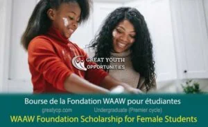 WAAW Foundation Scholarship for Females Students