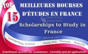 top 15 scholarships to study in France
