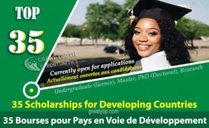 35 Scholarships for Developing Countries