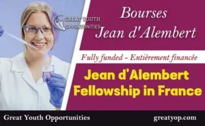 Jean d’Alembert fellowship