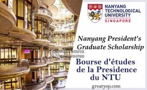 Nanyang President's Graduate Scholarship