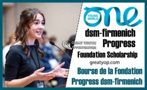 dsm-firmenich Progress Foundation Scholarship