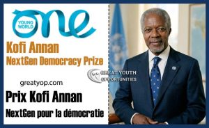 Kofi Annan NextGen Democracy Prize