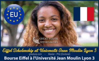 Bourse d'excellence Eiffel à l'université Jean Moulin Lyon 3